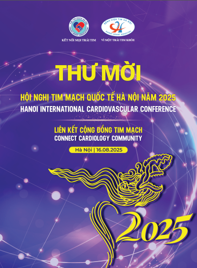 Thư mời hội tim mạch Hà Nội 2025