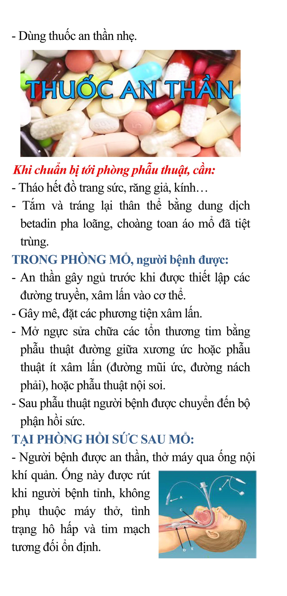 2. Phẫu thuật tim - Một số vấn đề cần được quan tâm