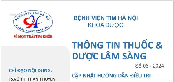 Điểm tin thông tin thuốc số 06/2024
